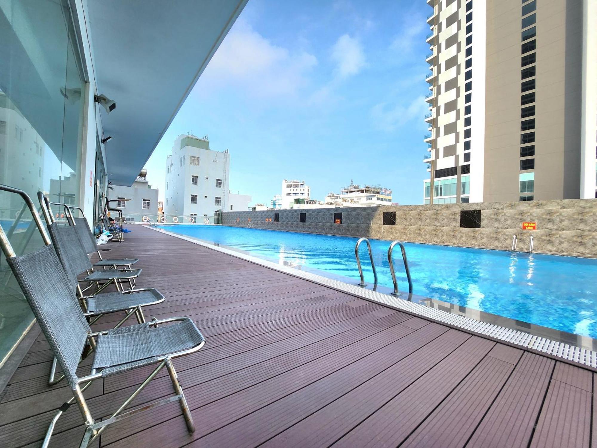 Ferienwohnung Quy Nhon Pearl - Altara Sea Tower. Exterior foto